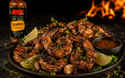 Jamaican Jerk Prawns