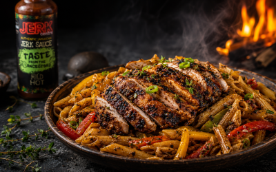 jerk chicken pasta